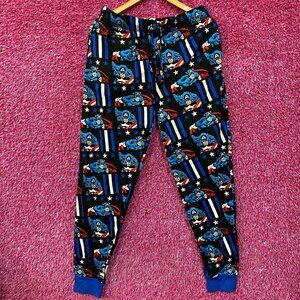 Marvel Captain America Graphic Pajama Pants Medium